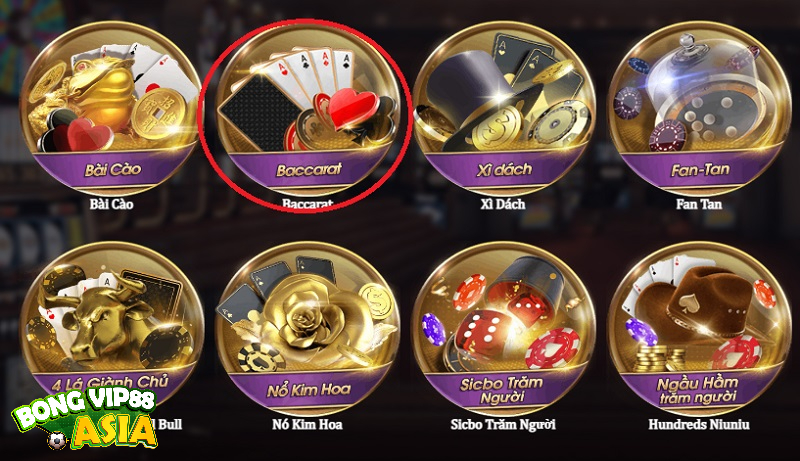 Áp dụng công thức khi đánh Baccarat Bongvip88