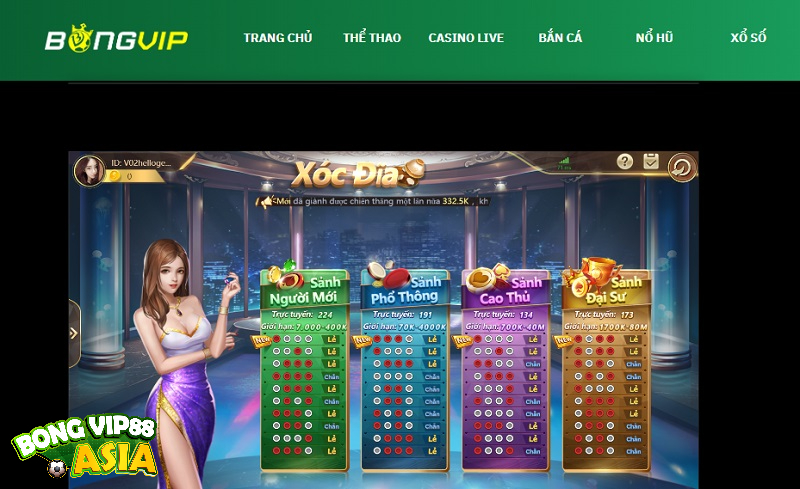 Quy tắc được áp dụng trong Xóc Đĩa online Bongvip88